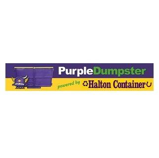 Purple Dumpster