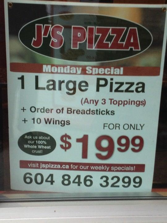 J's Pizza