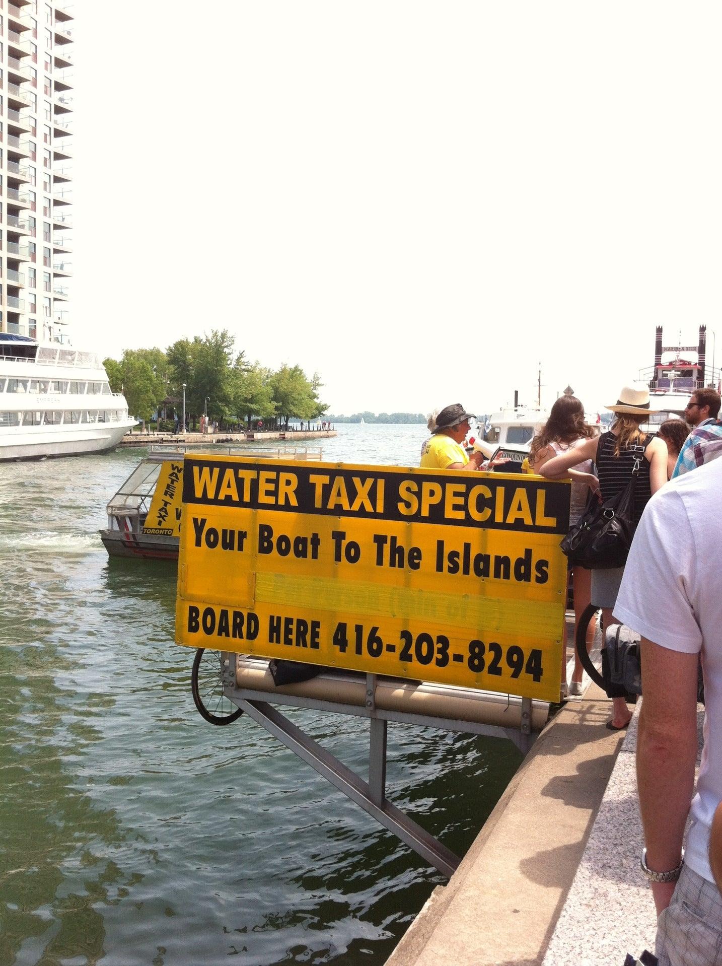 Toronto Harbour Water Taxi