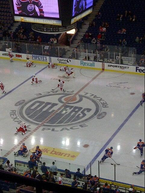 Rexall Place Press Box