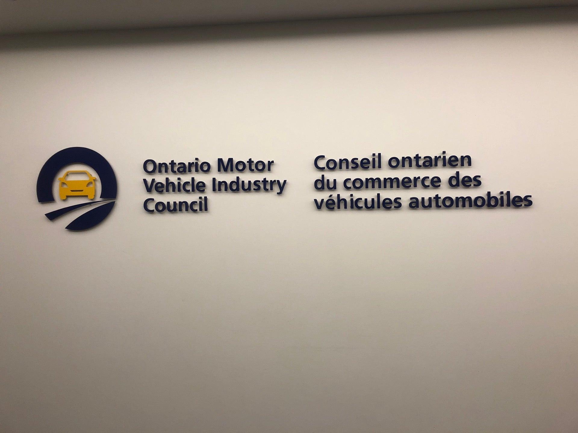 Ontario Motor Vehicle Industry Council