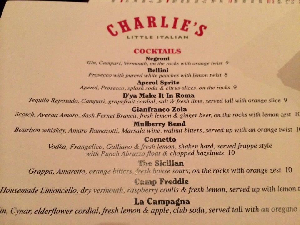 Charlie's Little Italian