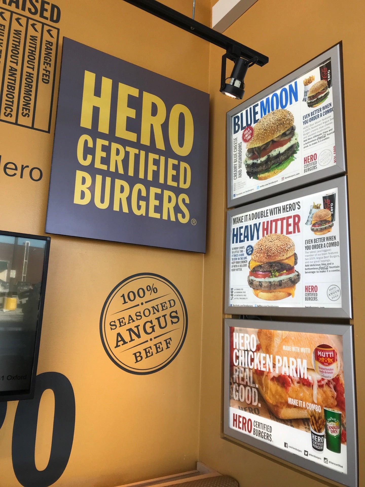 Hero Certified Burgers