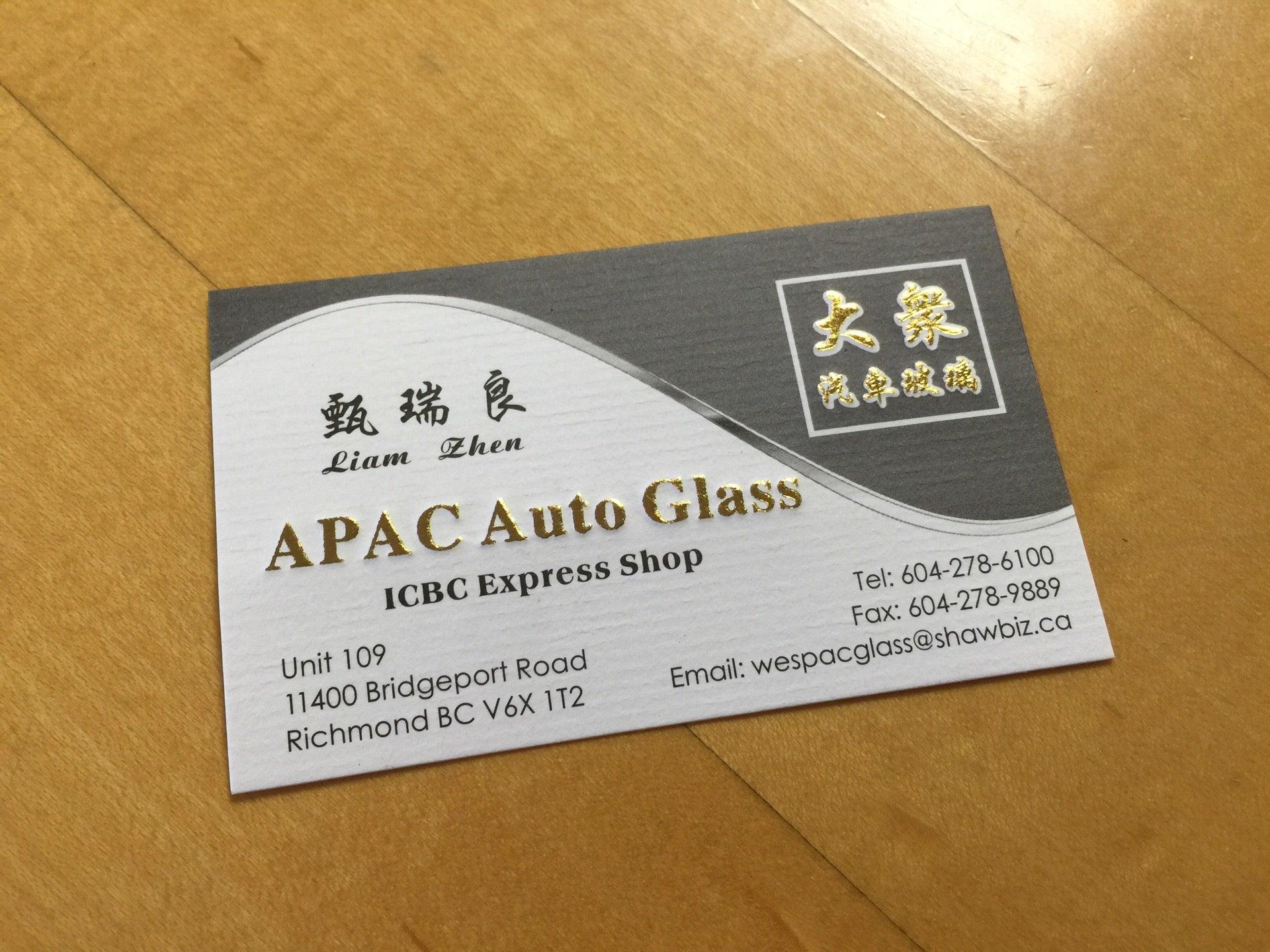 Apac Auto Glass