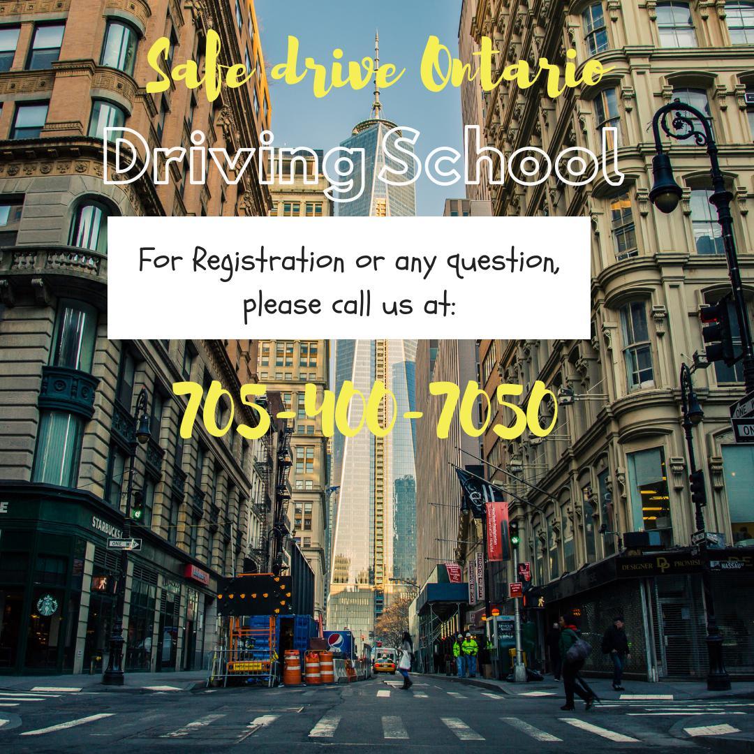 Safe Drive Ontario Driving School