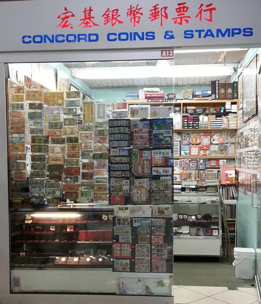 Concord Coins & Stamps Trading Inc