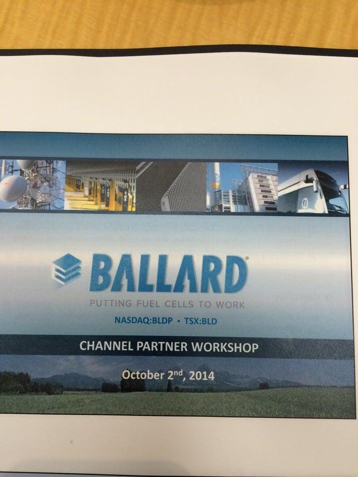 Ballard Power Systems Inc