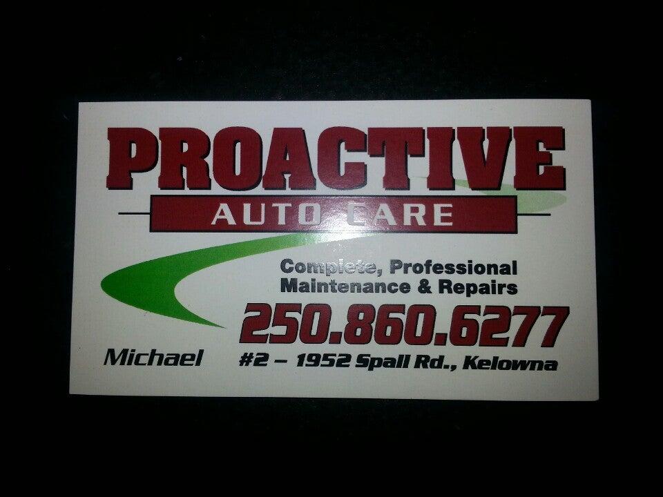 Proactive Auto Care