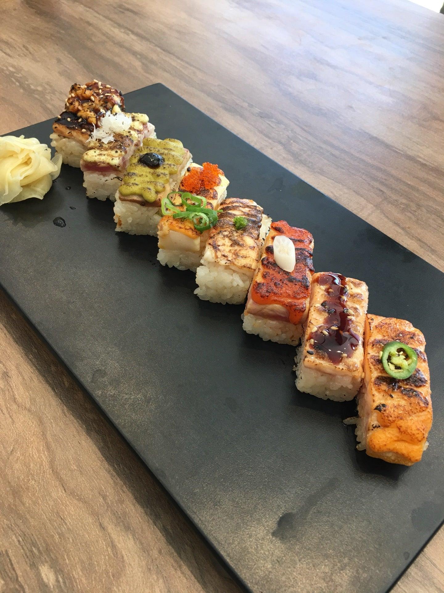 Torch Pressed Sushi