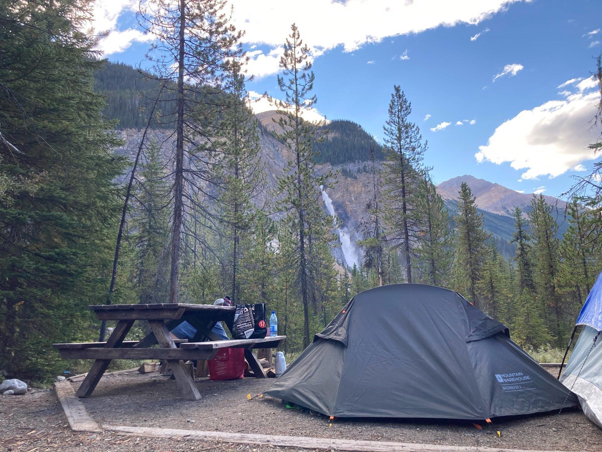 Takakkaw Falls Campground