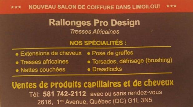 Rallonges Pro Design Tresses Africaines