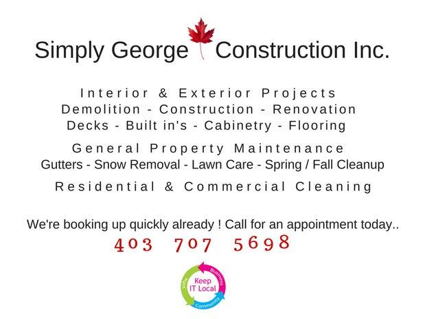 Simply George Construction Inc