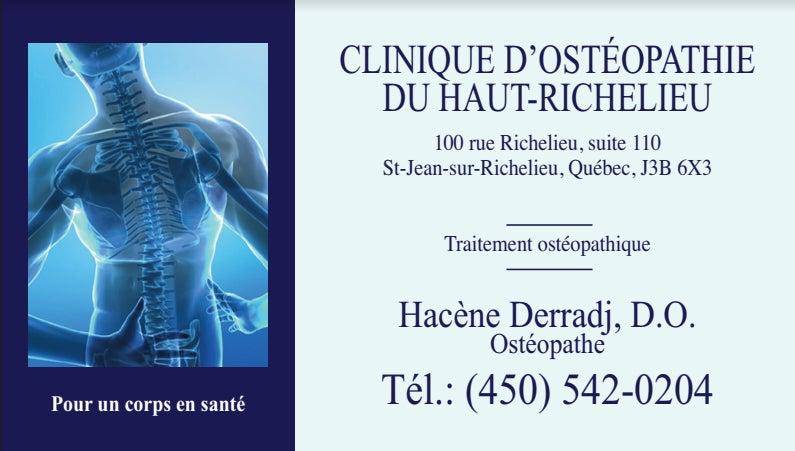 Clinique D'Ostéopathie St-Jean-Sur-le-Richelieu