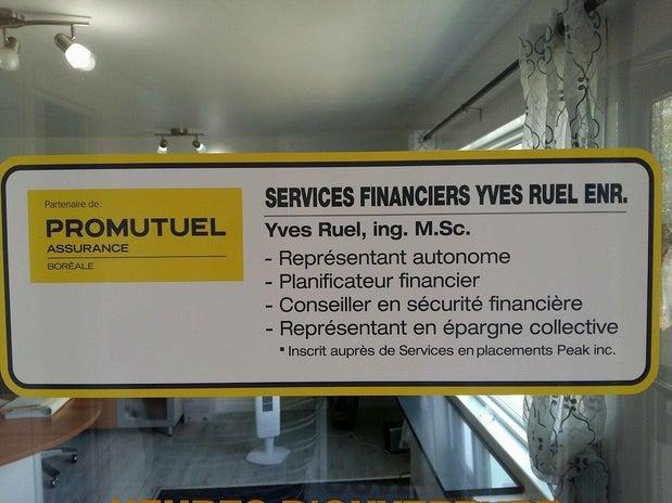 Services Financier Yves Ruel ENR