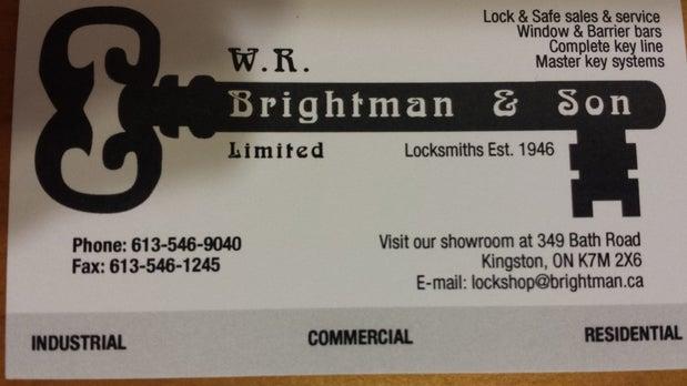 W R Brightman & Son Ltd