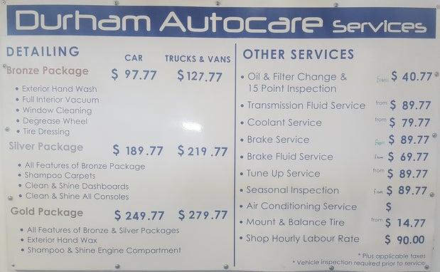 Durham Autocare