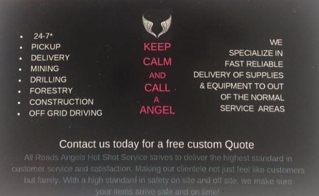 All Roads Angels Hot Shot Service