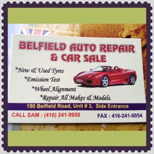 Belfield Auto Repair & Car SLS