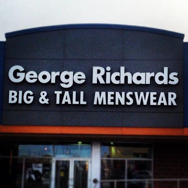 George Richards Big & Tall Menswear