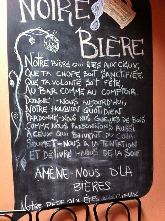 Bire Au Menu