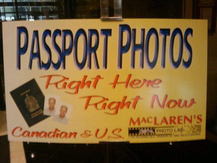 Maclaren's Passport Photos