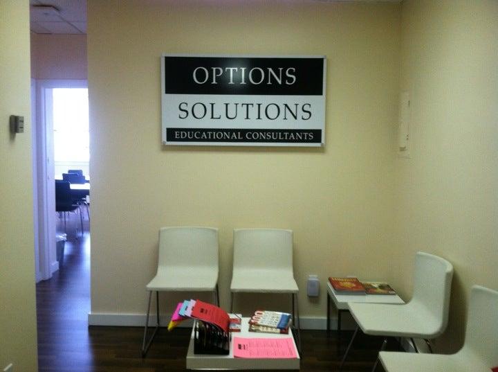 Options Solutions Educational Consult