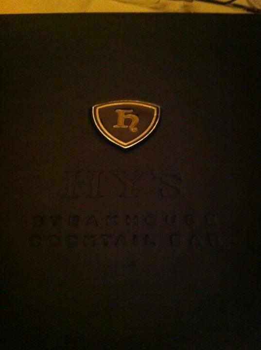 Hy's Steakhouse Winnipeg