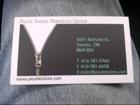 Paul's Tailors