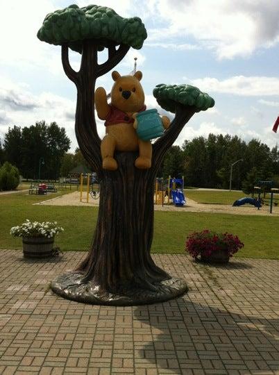 Winnie the Pooh Statue