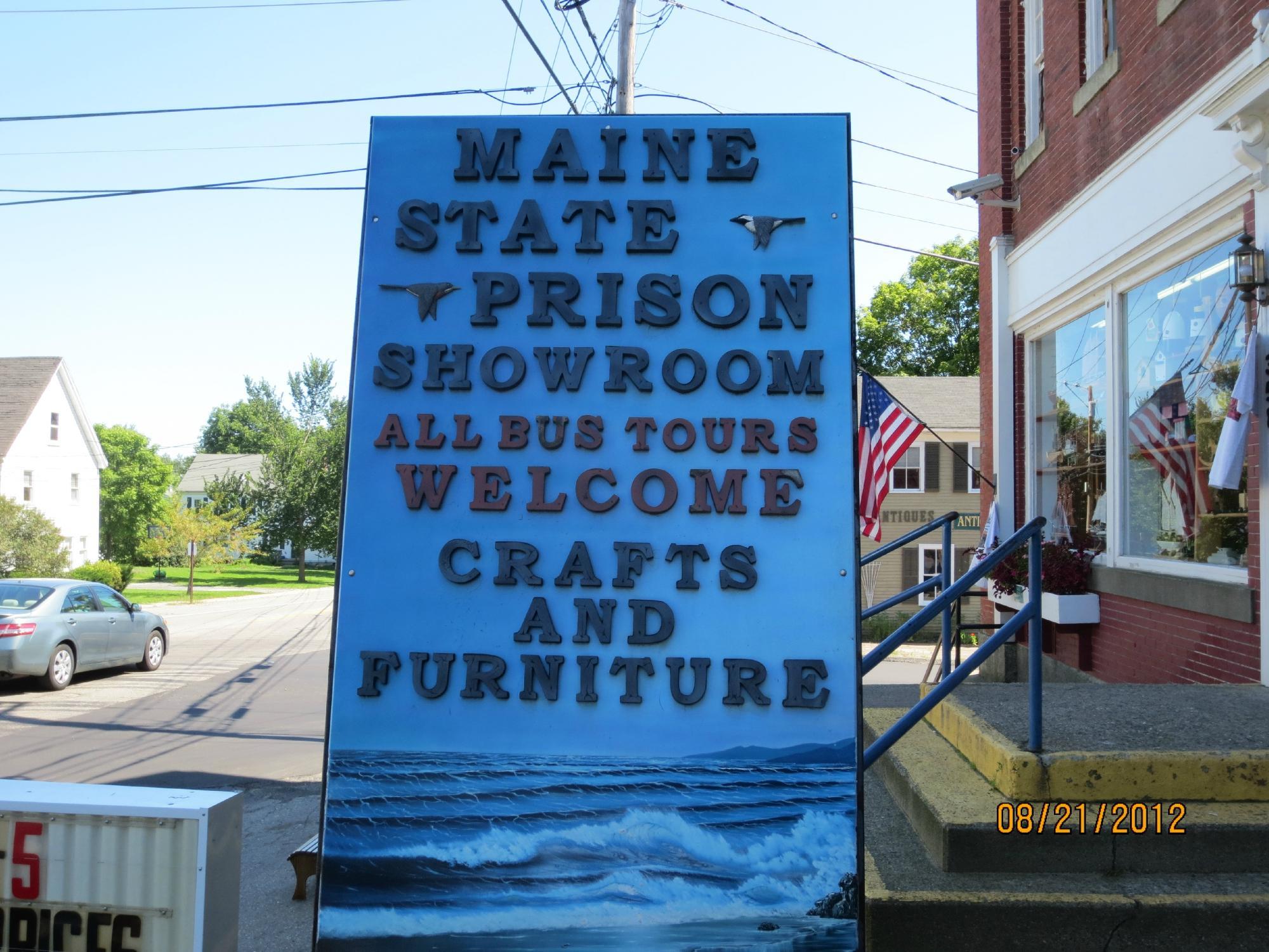 Maine State Prison Showroom