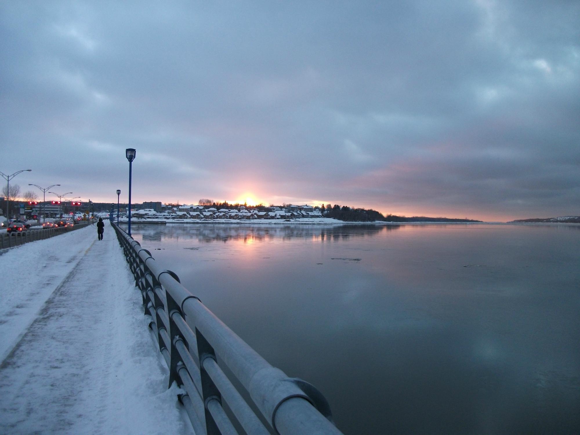 Coastal Trails at Rimouski River