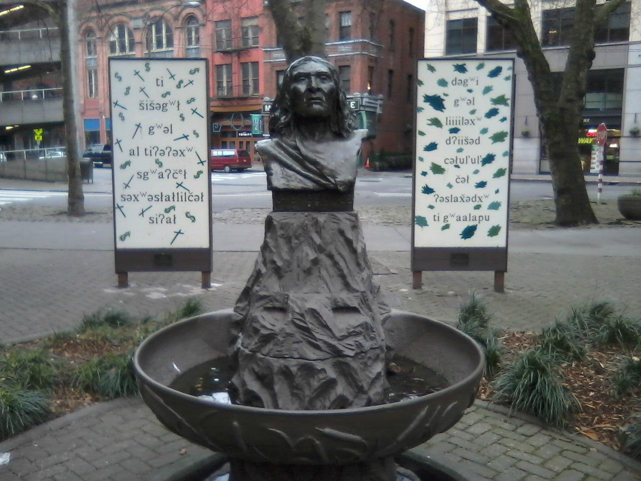 Chief Sealth Statue