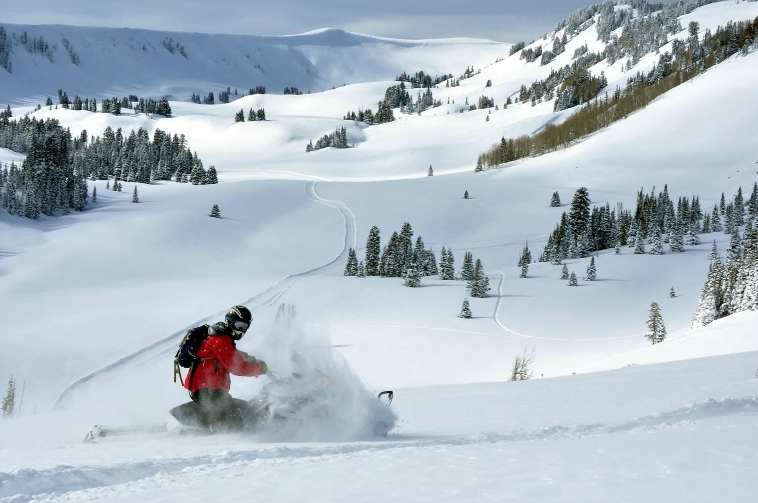 Park City Peaks Snowmobiling