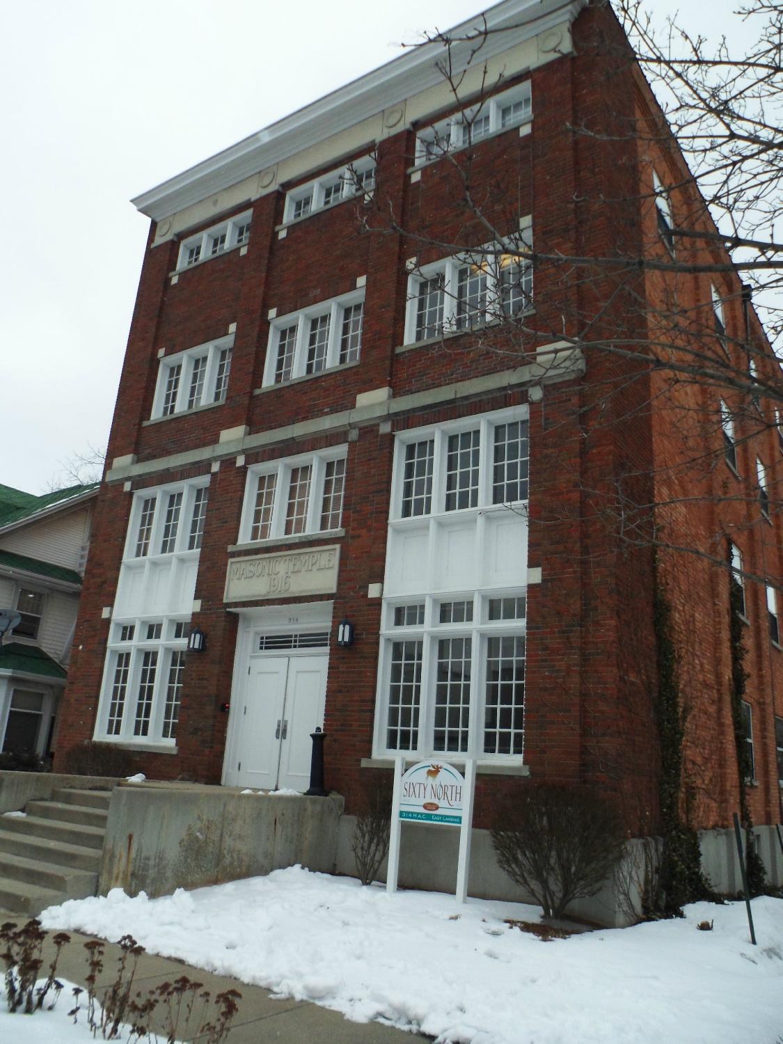 Masonic Temple Historical Marker