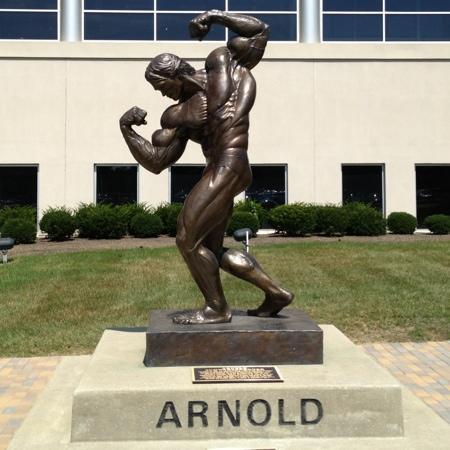 Statue of Arnold Schwarzenegger