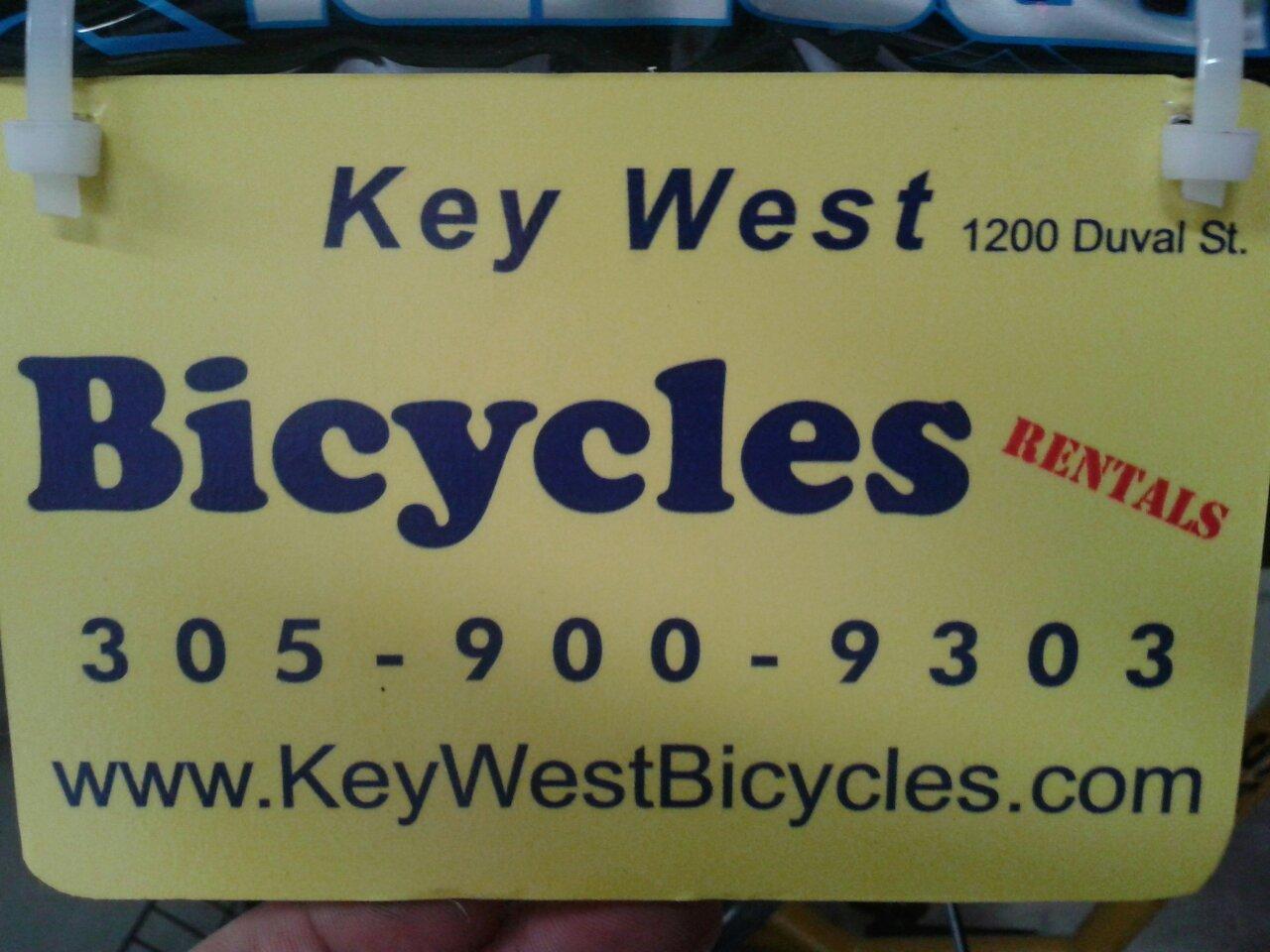 Key West Bicycle Rentals