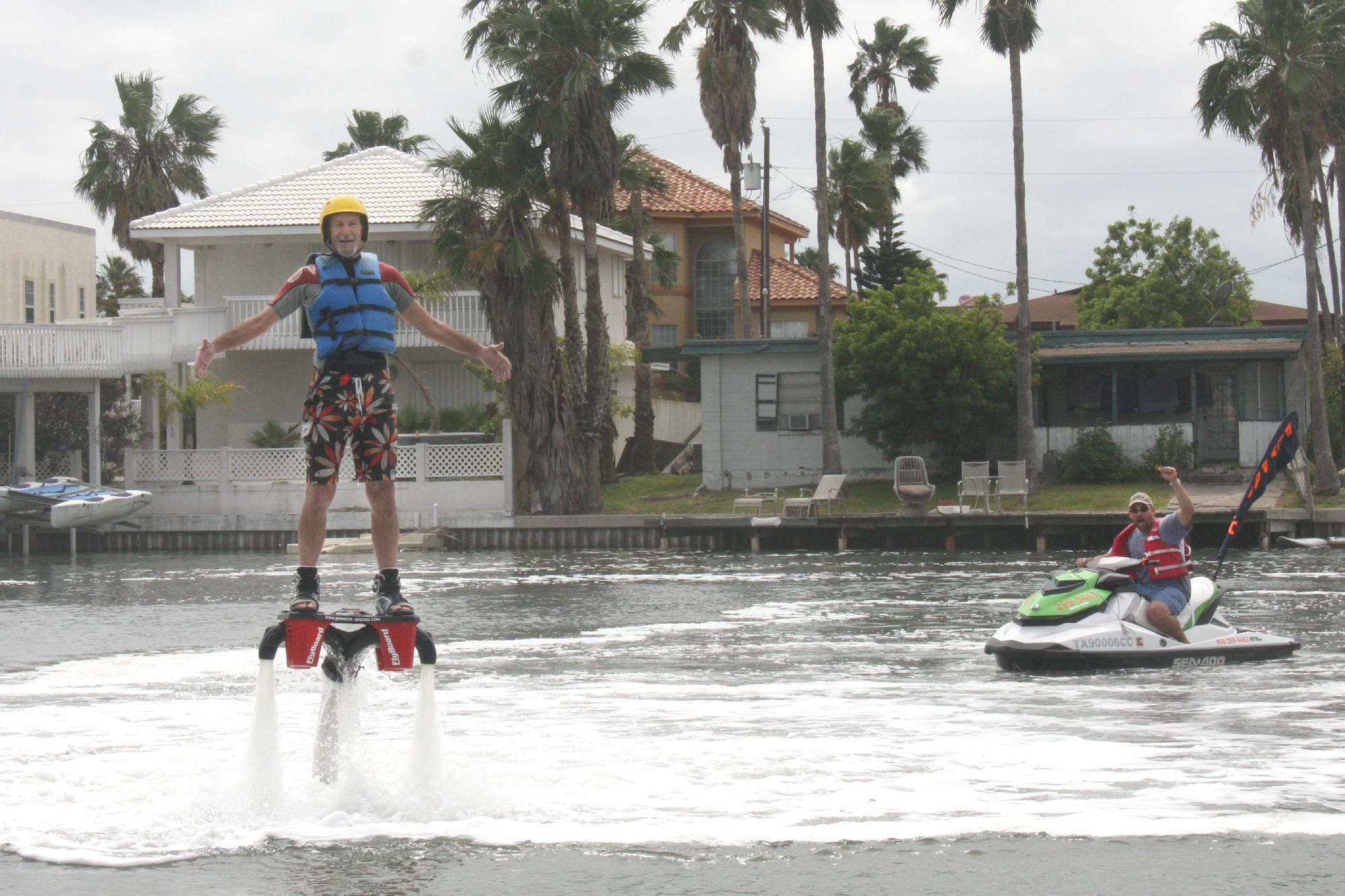 Flyboarding South Padre Island