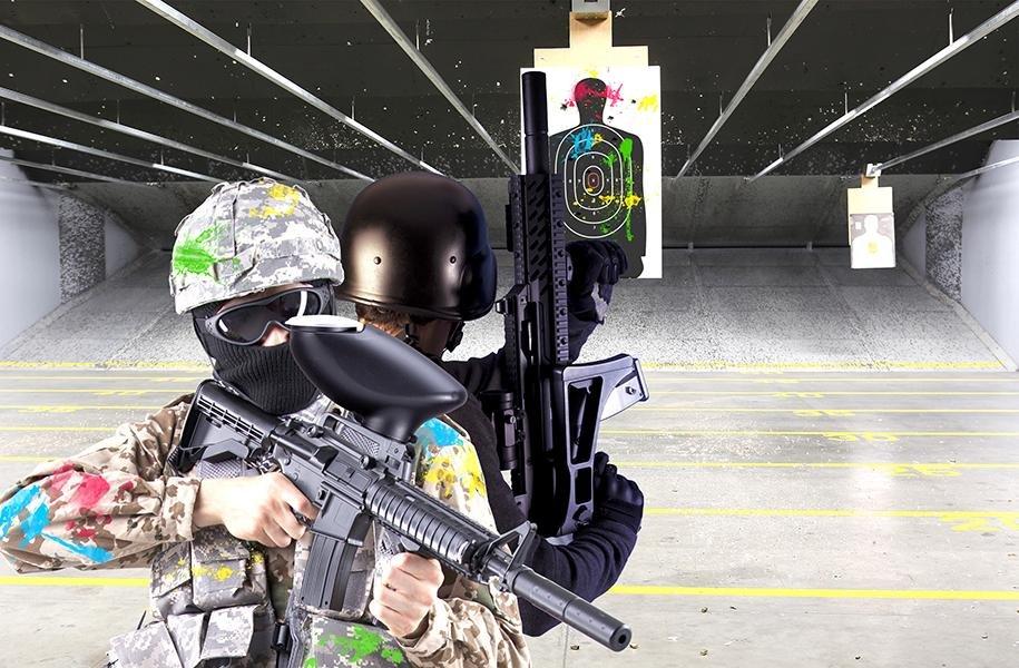 Paintball & Machine Gun Range