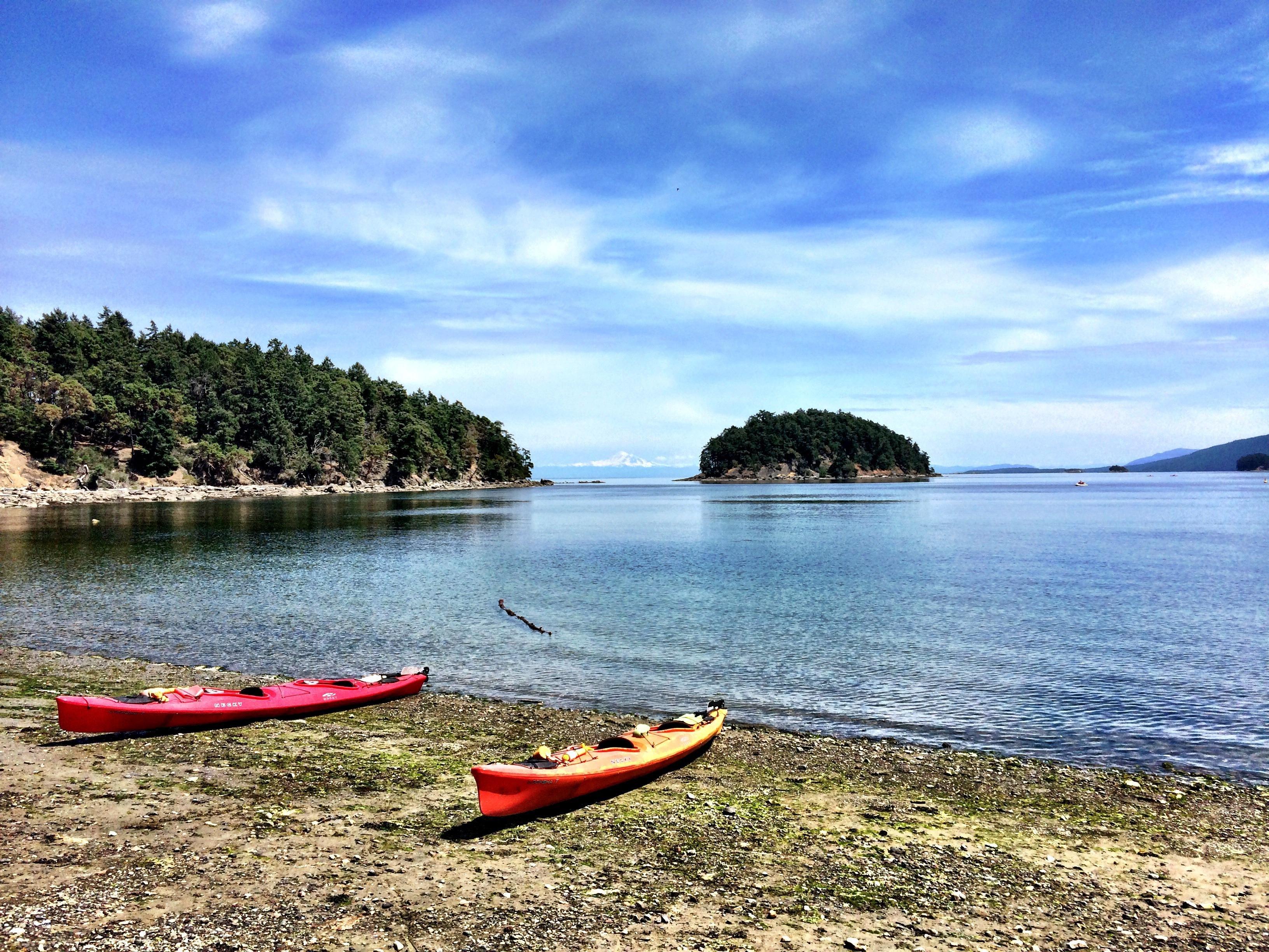 Kayaking Gulf Islands