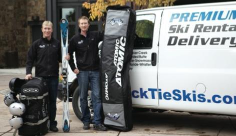 Black Tie Ski Rental Delivery of Vail