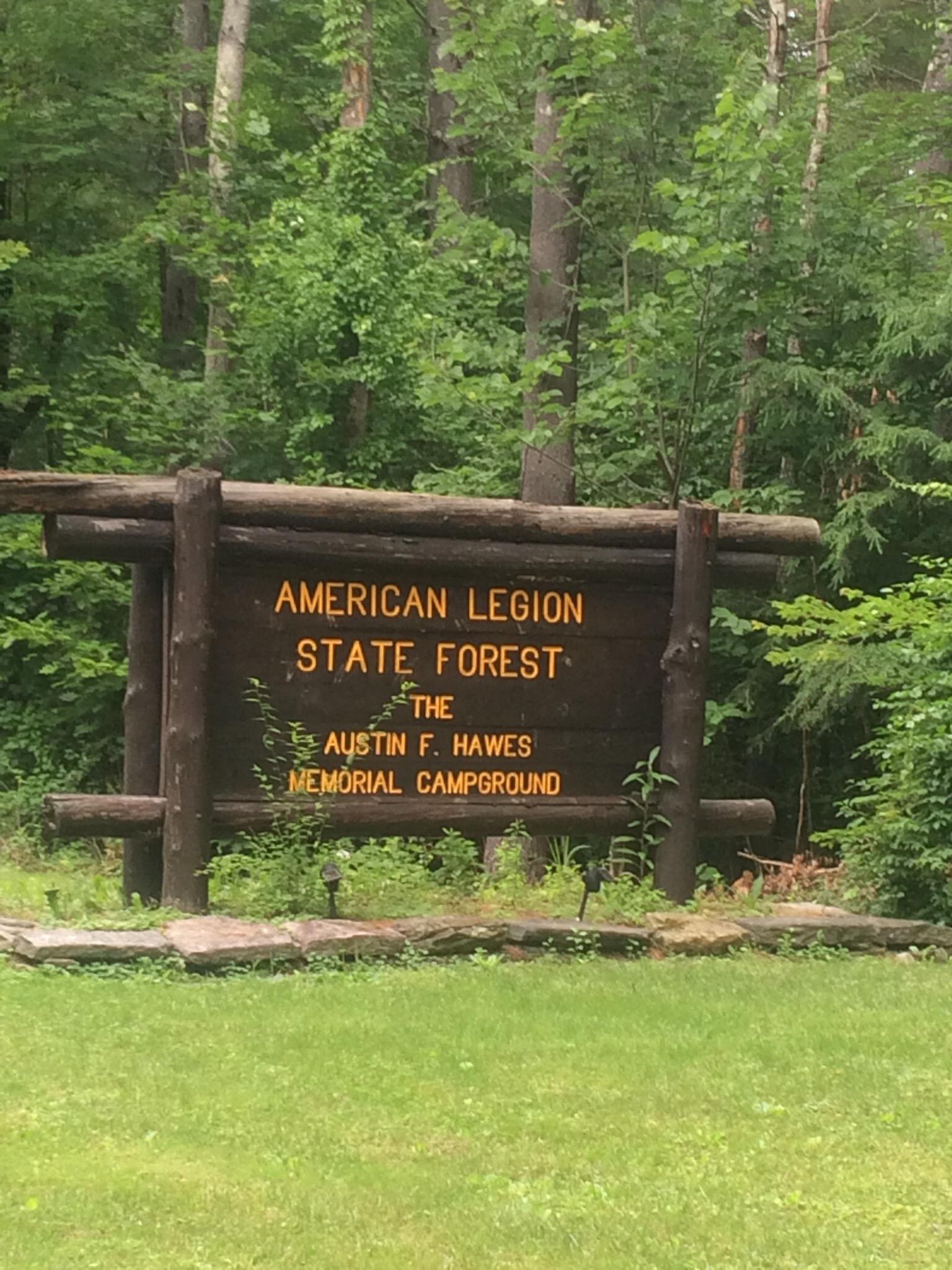 American Legion and Peoples State Forests