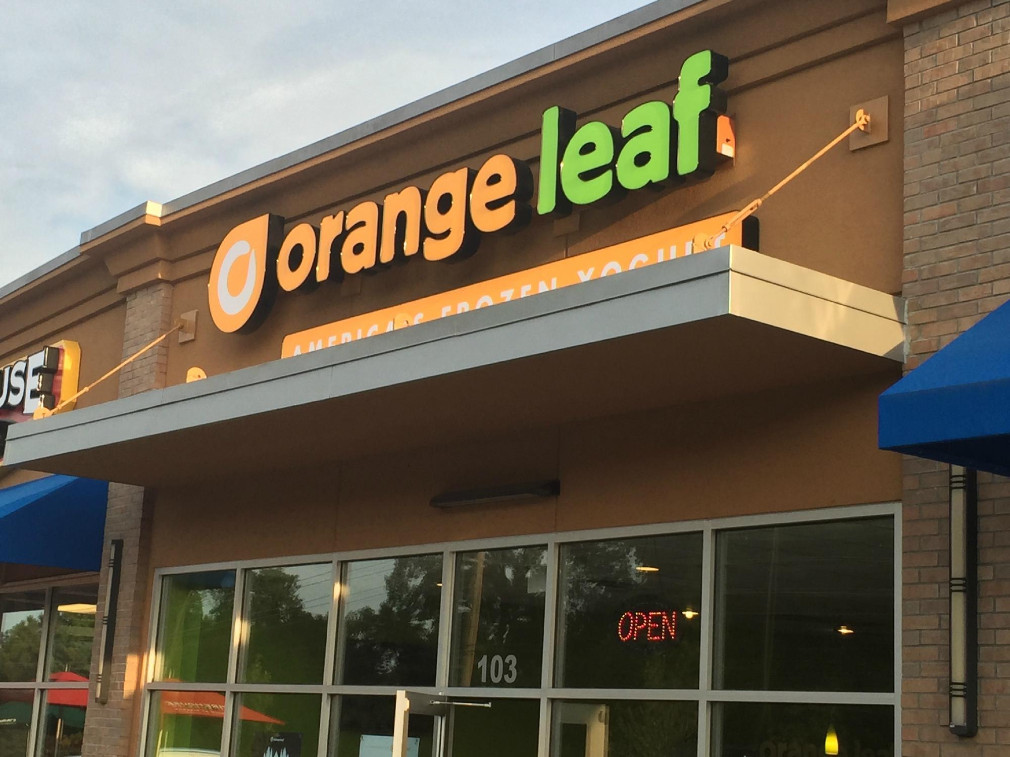 Orange Leaf Frozen Yogurt