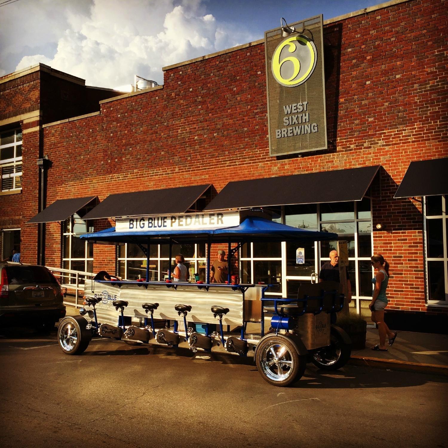 Big Blue Pedaler