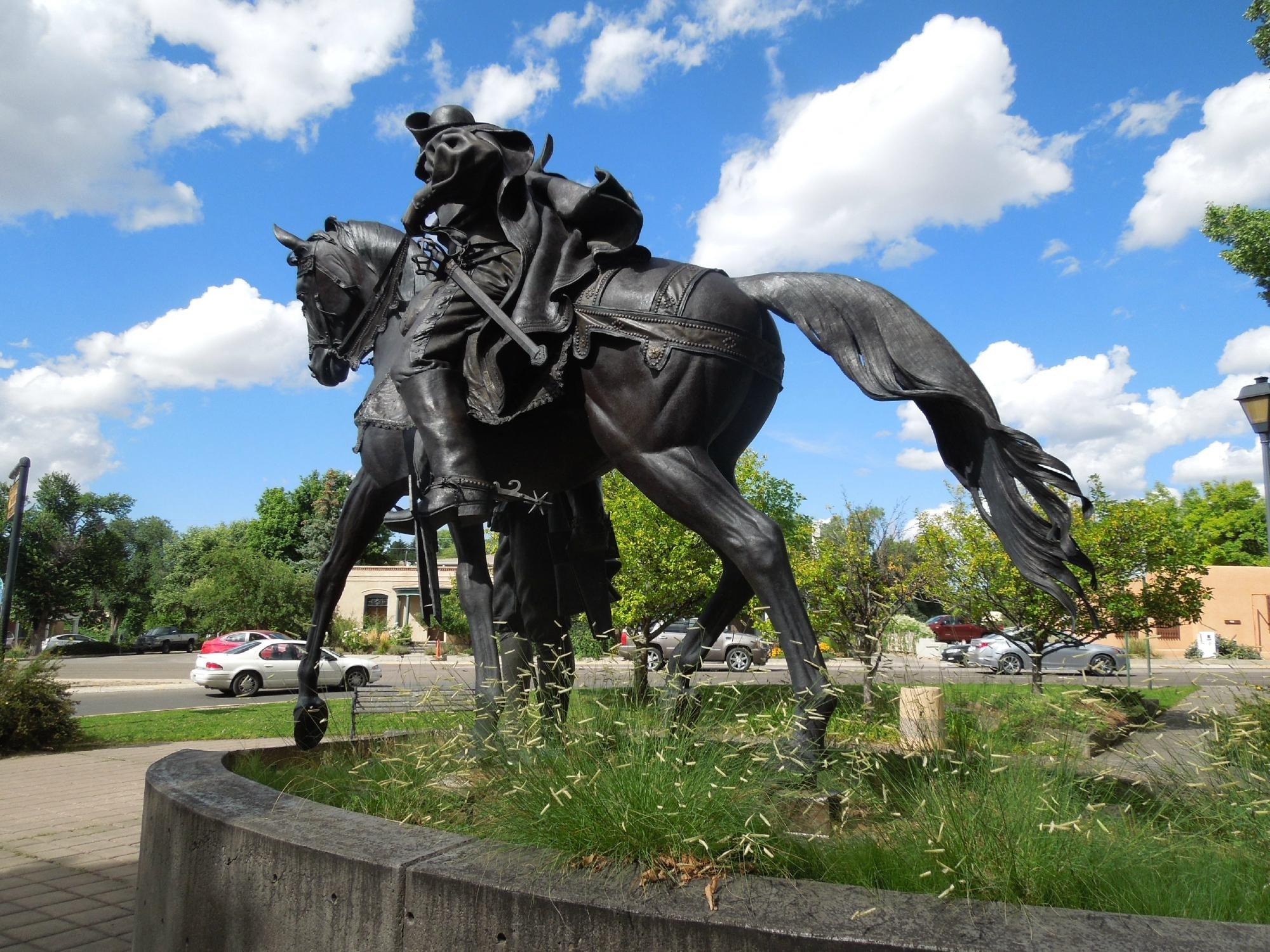 The Founding of Santa Fe Monument