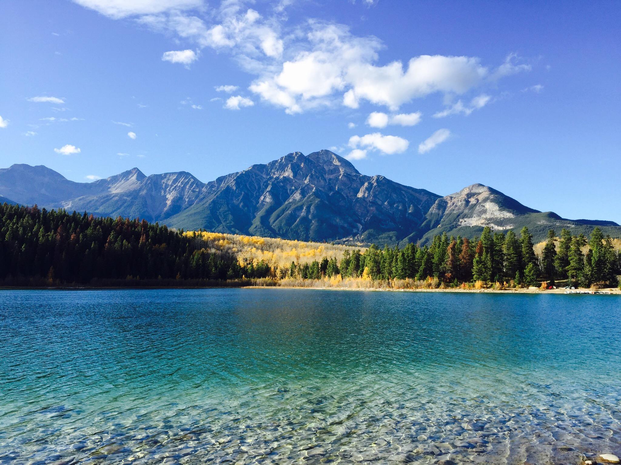 Pyramid and Patricia Lakes