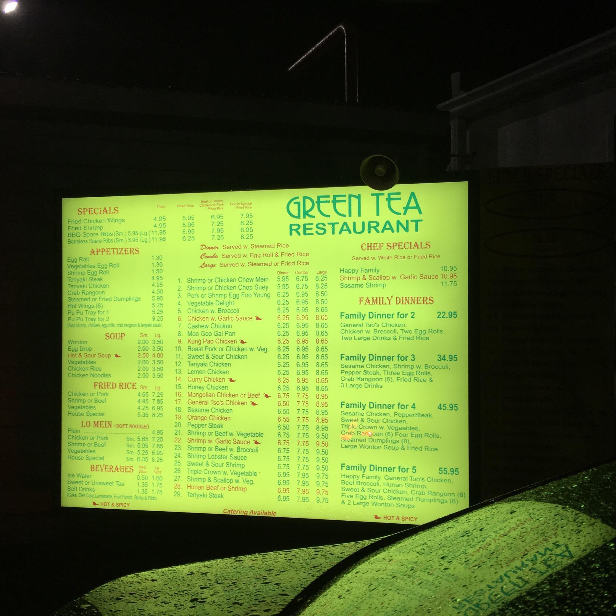 Green Tea Drive-Thru