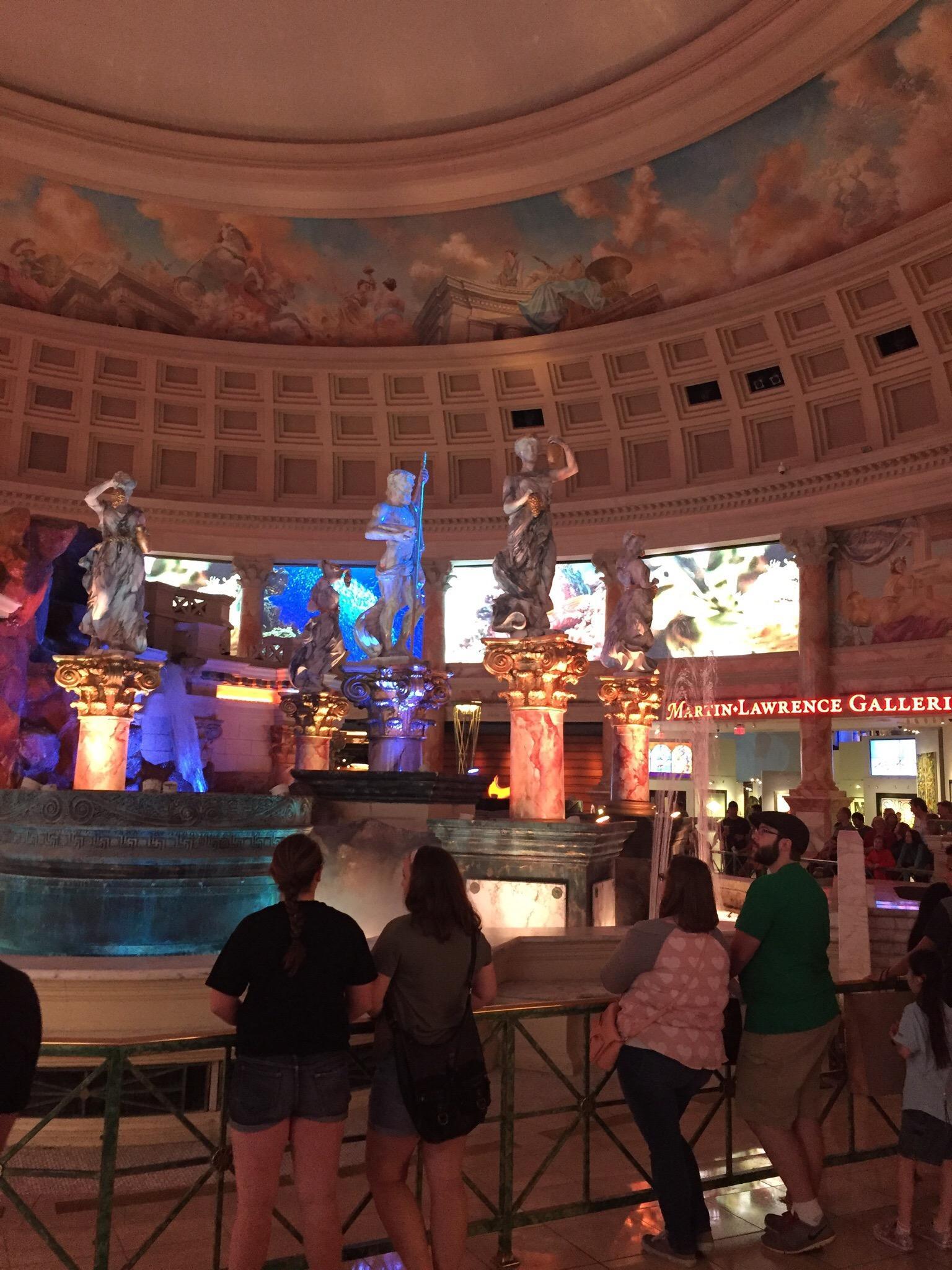 Fall of Atlantis at Caesars Palace Forum Shops