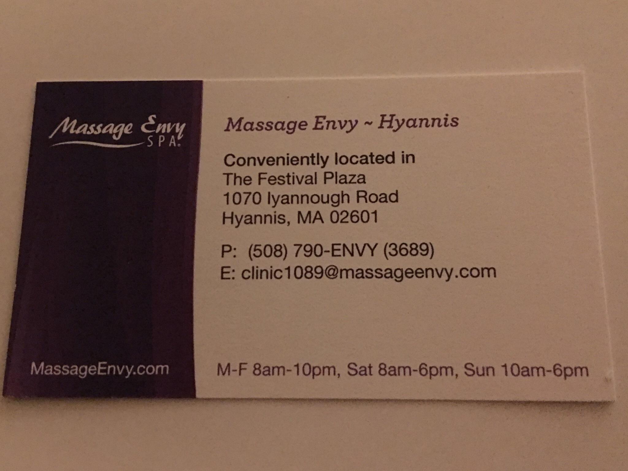 Massage Envy - Hyannis