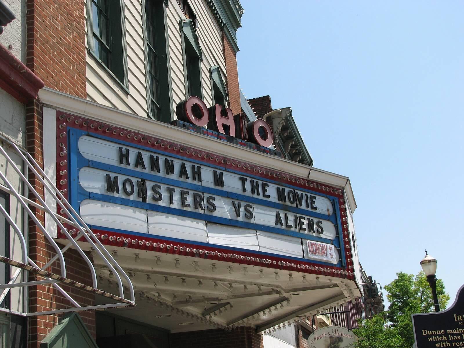 Ohio Theater Movie Line