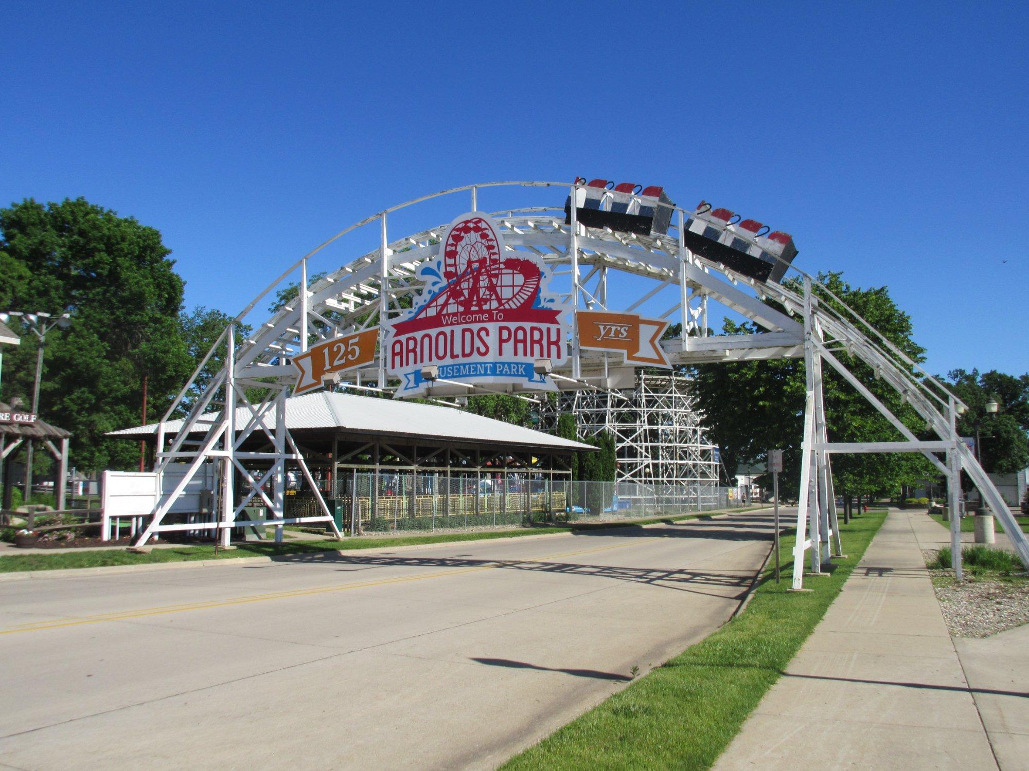 Arnolds Park Amusement Park